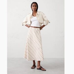 Banana Republic Factory Silky Midi Skirt